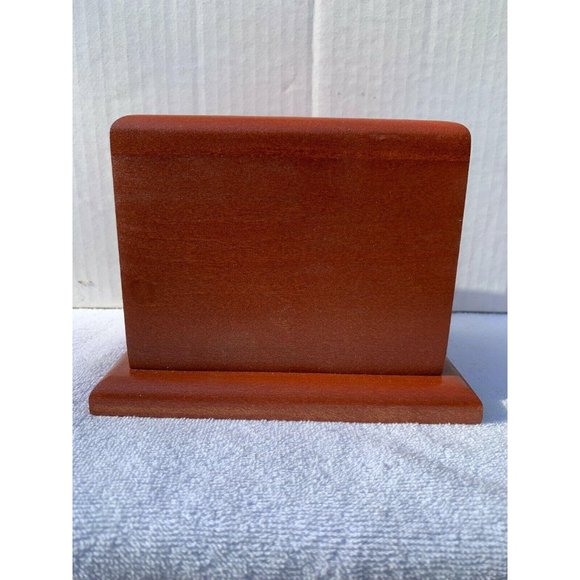 Wood Table Top Accent - Solid Poplar, Cherry Stain - Picture 2 of 7